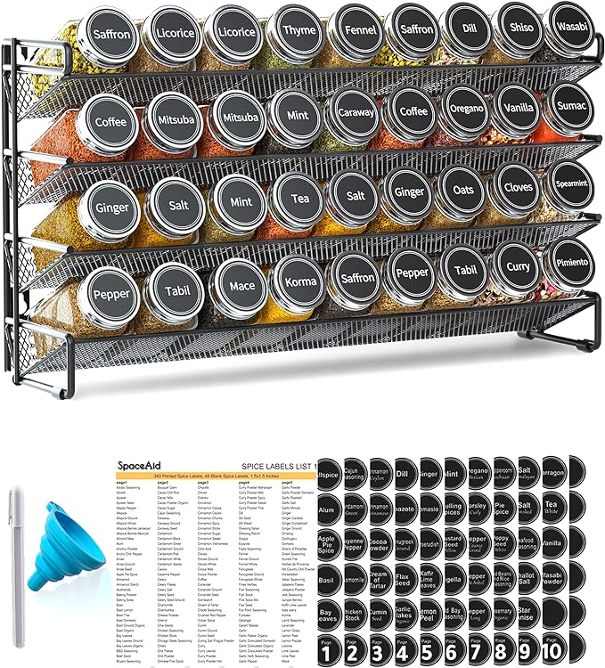 SpaceAid Spice Rack Organizer by SpaceAid