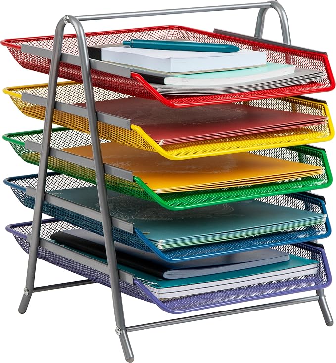 Mind Reader 5-Tier Paper Tray Organizer by MindReader