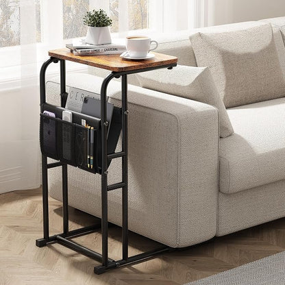 Olldide C-Shaped End Table by OLLDIDE