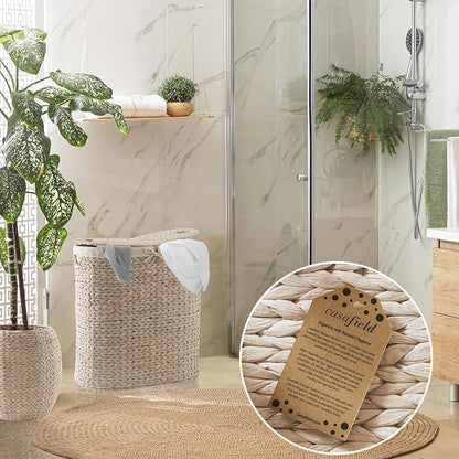 Casafield Oval Laundry Hamper - Image 2