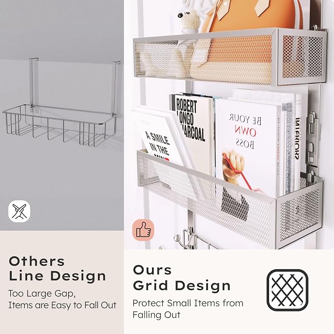 Consumest Over The Door Hooks Organizer - Image 2