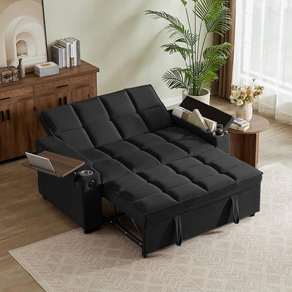 hansones ​66" Multi-Functional Pull-Out Sofa Bed by hansones