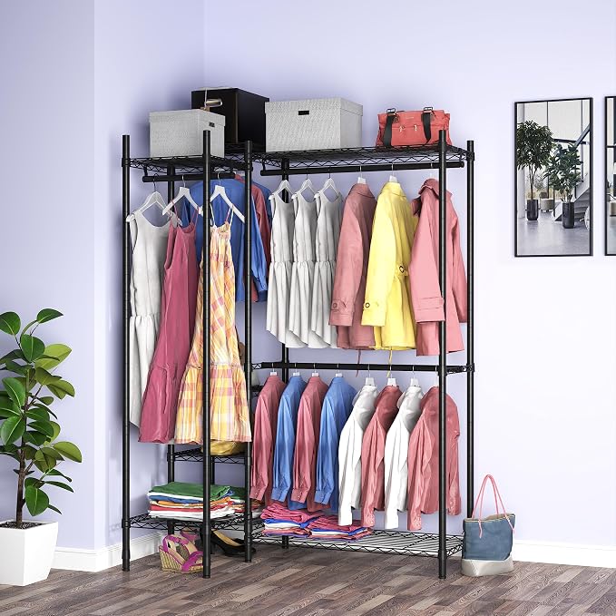 Garment Rack Heavy Duty Clothes Rack - Image 3