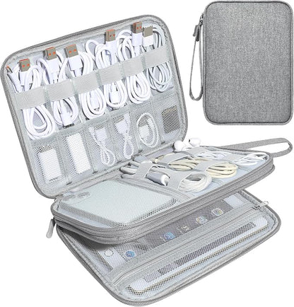 CILLA Electronics Organizer Travel, Travel Cord Organizer Case, Compact by CILLA
