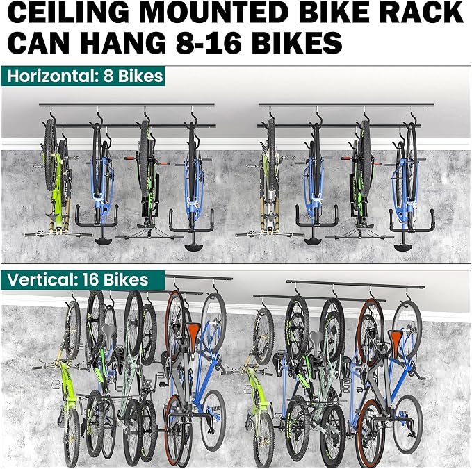 EVERHANGER Ceiling Bike Storage Racks - Image 5