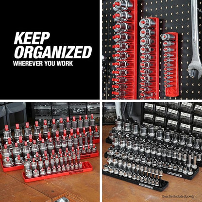 OEMTOOLS 22234 Socket Organizer, 6 Piece Socket Organizers, SAE and Metric - Image 8