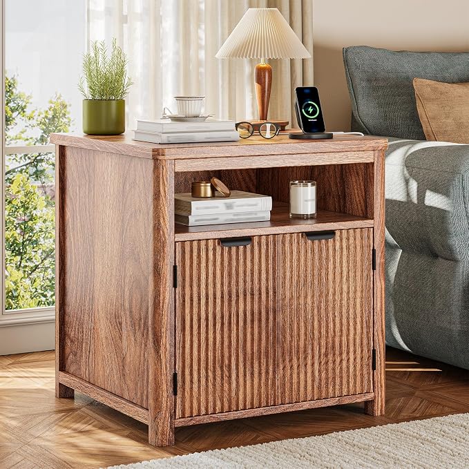 Fluted Nightstands Set of 2 - Image 9