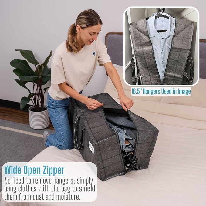 VENO 10 Pack Moving Bags w/Backpack Straps, Heavy Duty, Moving Boxes Alternative - Image 3