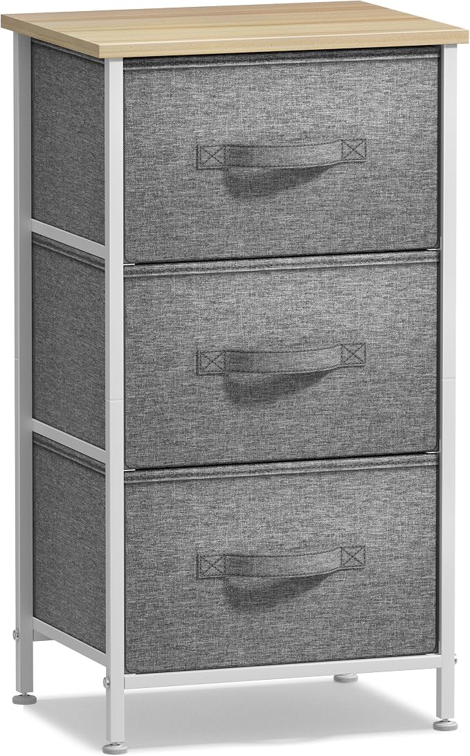 Sorbus Nightstand with 3 Drawers - Image 7
