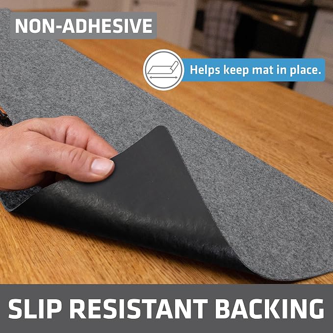 Drymate Premium Luxury Shelf & Drawer Liner, Thick Cushioned Fabric, - Image 8