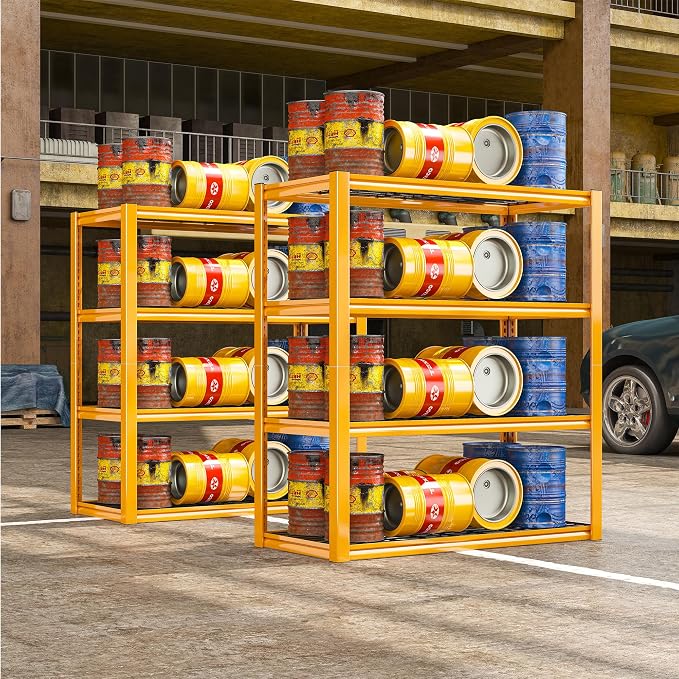 REIBII 40" W Garage Shelving 2240 LBS Storage Shelves Adjustable Heavy Duty - Image 7