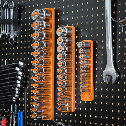 OEMTOOLS 22418 Magnetic Socket Organizer Set, 6-Piece Holder Set Includes 1/4" - Image 8