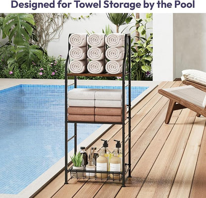 SWTYMIKI Free Standing Towel Rack - Image 4