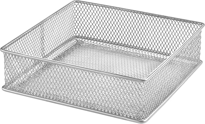 Ybm Home Silver Mesh Drawer Cabinet and or Shelf Organizer Bins, School Supply by YBMHome