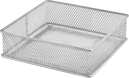 Ybm Home Silver Mesh Drawer Cabinet and or Shelf Organizer Bins, School Supply by YBMHome