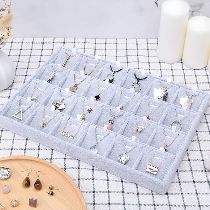 24 Grids Stackable Jewelry Tray Organizer - Image 2