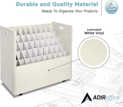 AdirOffice Adir Blue Print Storage Organizer - Image 5