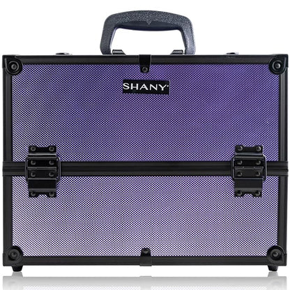 SHANY Essential Pro Makeup Train Case Cosmetic Box Portable Makeup Case - Image 2