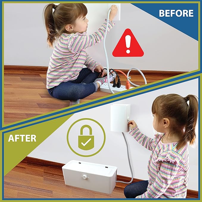 Power Strip Cover and Outlet Cover Box - Image 2