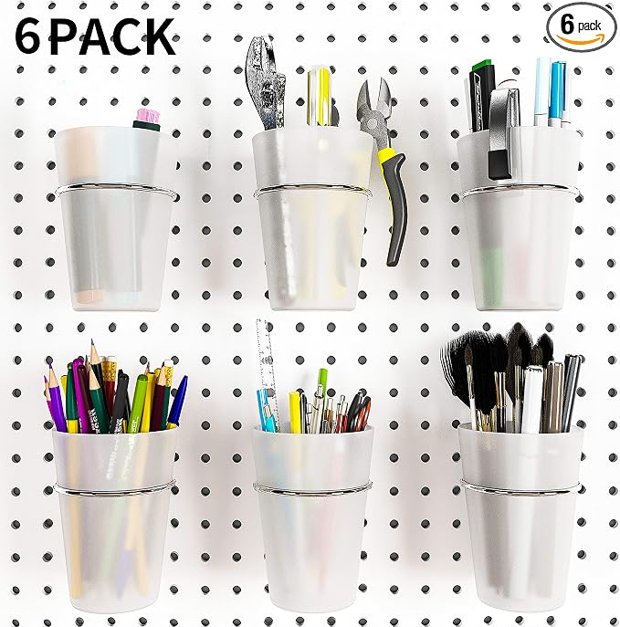 Kuhome 6 Set Pegboard Hooks by Kuhome