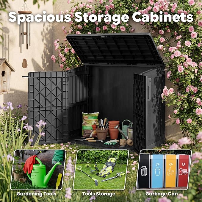 LHBcraft Waterproof Outdoor Storage Box 36 Cu Ft - Image 5