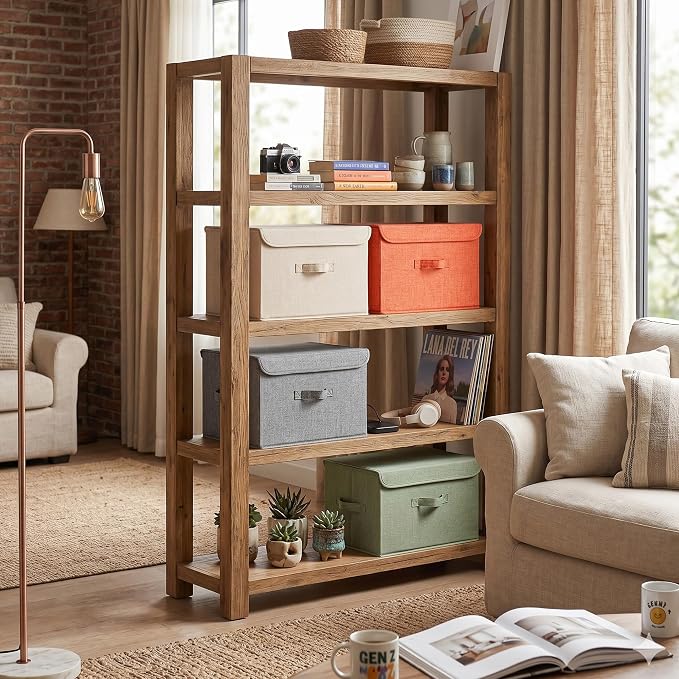 GRANNY SAYS Storage Bins with Lids, Decorative Storage Boxes, Shelf Baskets - Image 6