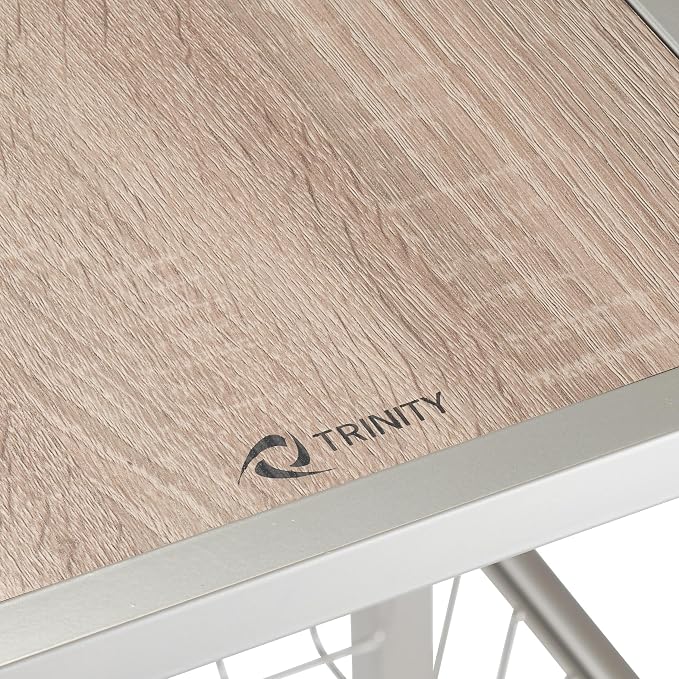 TRINITY 4-Tier Freestanding Metal Shelving Rack - Image 4