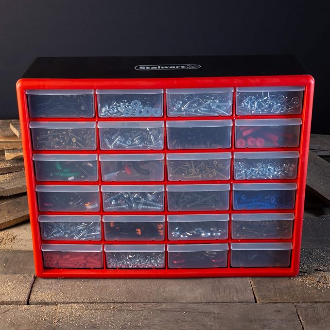 24 Plastic Drawers Organizer - Image 2