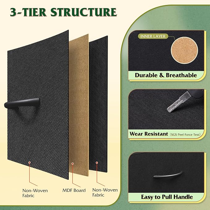 WLIVE Tall Dresser for Bedroom - Image 6