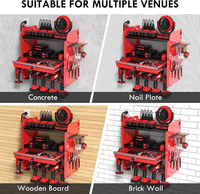 KSVO Power Tool Organizer Wall Mount - Image 6