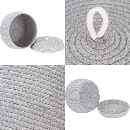 Sea Team Round Cotton Rope Storage Basket - Image 5