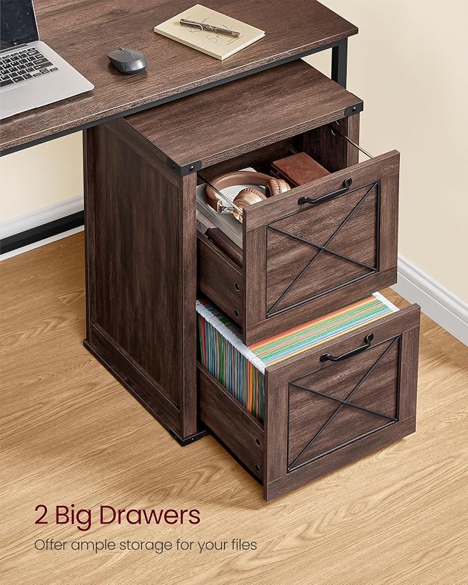 VASAGLE File Cabinet, Filing Cabinet - Image 4