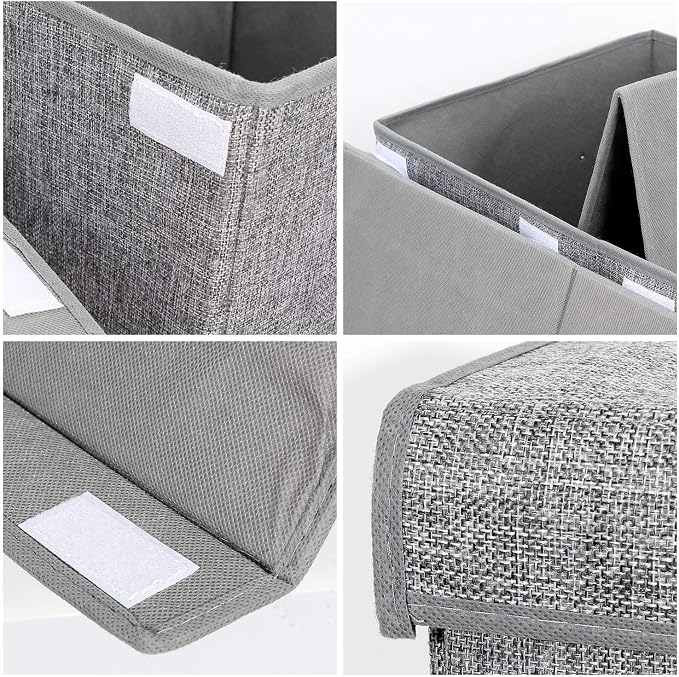 Large Toy Box Storage with Lid, Collapsible Sturdy Toy Chest Storage Bin | Toy - Image 6