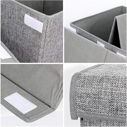 Large Toy Box Storage with Lid, Collapsible Sturdy Toy Chest Storage Bin | Toy - Image 6
