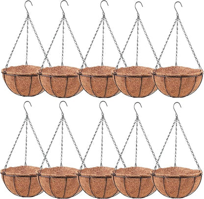 LaLaGreen Hanging Baskets for Outdoor Plants Large Hanging Planter by L%C3%A1L%C3%A1Green