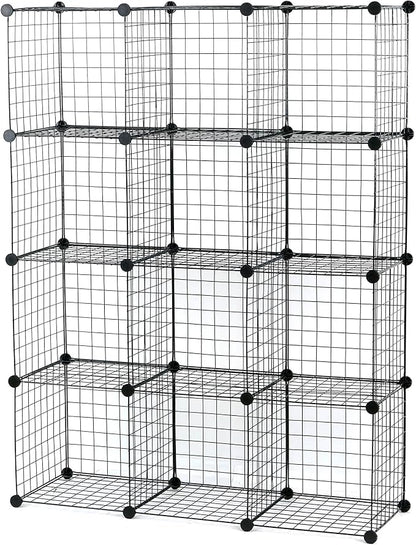 UNICOO® 14x14 Inch Multi Use DIY Bookcase & Shelf | Closet Organizers and by UNICOO