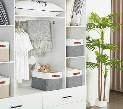 DECOMOMO Storage Bins, Extra Large Fabric Storage Baskets - Image 6