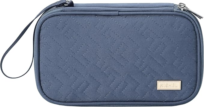 NISHEL Travel Cord Organizer Case, Double Layers Tech Electronic Bag, Essentials - Image 8