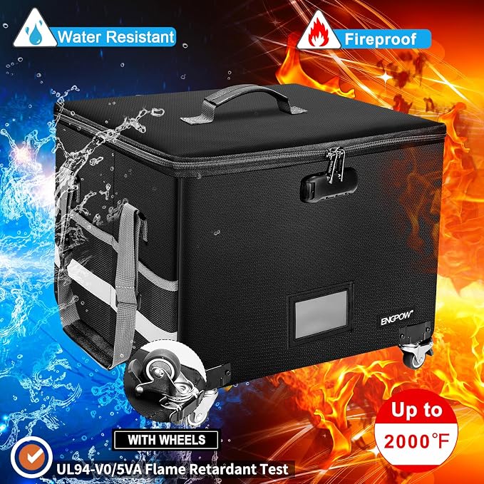 ENGPOW Fireproof Document Box - Image 2