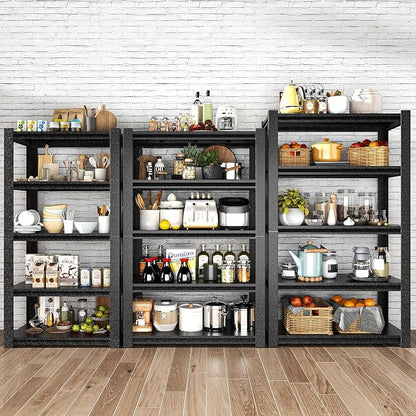 78" H Garage Shelves, Garage Shelving Heavy Duty, 3000Lbs 5 Tier Adjustable - Image 7