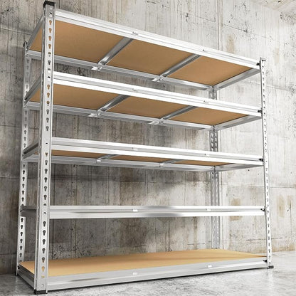 REIBII Garage Shelving, 5 Tier Storage Shelves Load 3000LBS, Adjustable Garage by REIBII
