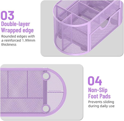 SUPEASY Mesh Desk Organizer, Desk Accessories & Workspace Organizers - Image 6