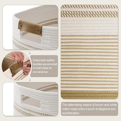 85L Tall Laundry Hamper with Handles - Image 5