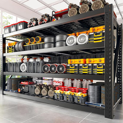 Bepatio 8000LBS Garage Shelving Heavy Duty, Metal Shelving Unit, Industrial by Bepatio