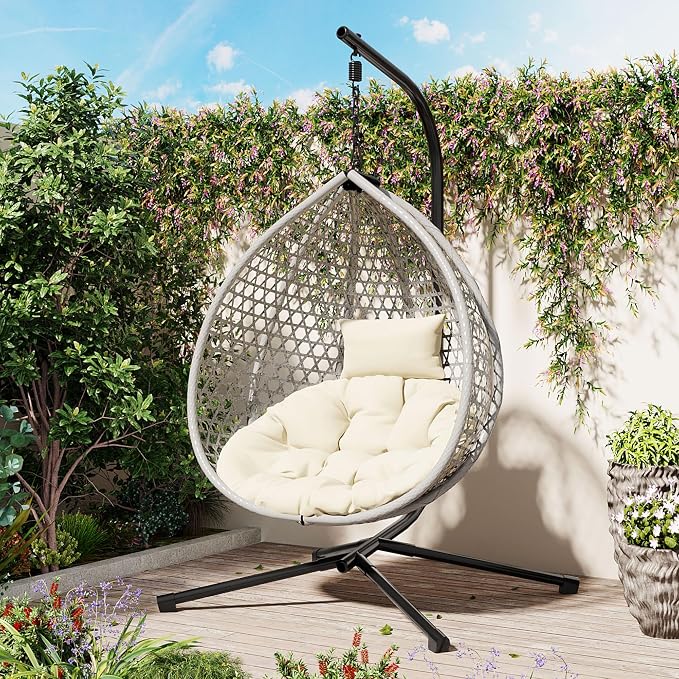 SOFTSEA Outdoor Wicker Egg Chair by SOFTSEA