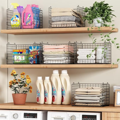 4-Tier Extra Height Stackable Closet Organizer – Foldable Storage Bins - Image 9