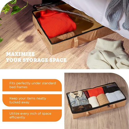 storageLAB Under Bed Storage Containers, Closet Organizers - Image 5