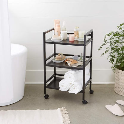 Amazon Basics 3-Tier Metal Rolling Cart - Image 9