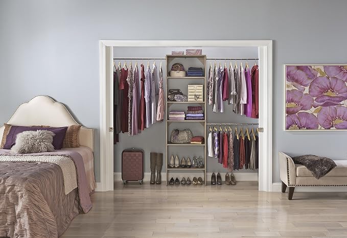 ClosetMaid SuiteSymphony Wood Closet Organizer Starter Kit - Image 12