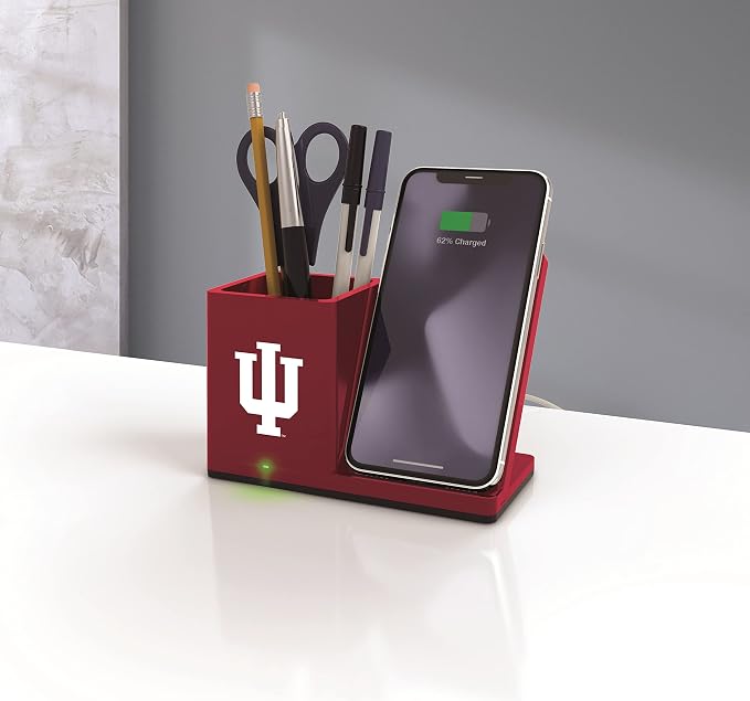 SOAR NCAA Unisex Cell Phone Wireless Charging Stand and Desktop Organizer - Image 3